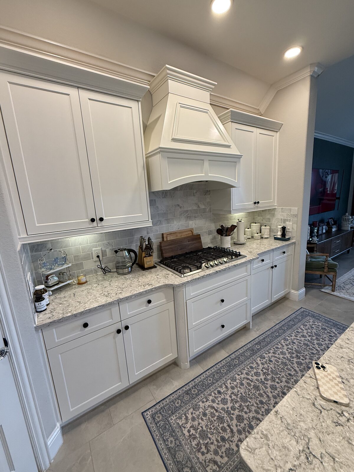 Custom kitchen cabinetry